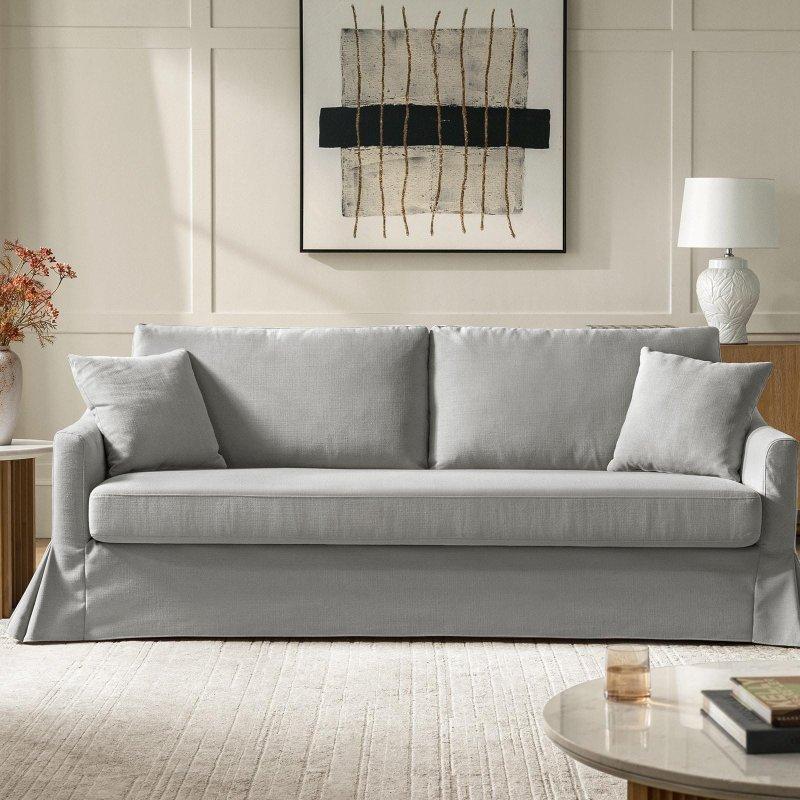 Polyester Kumaş Sandıklı Kılıflı Bohem Koltuk - 205 cm - 291618