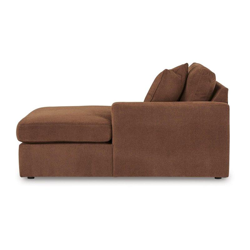Polyester Modüler U Şekilli Şezlonglu Köşe Koltuk - 275x191x92 cm - 257888
