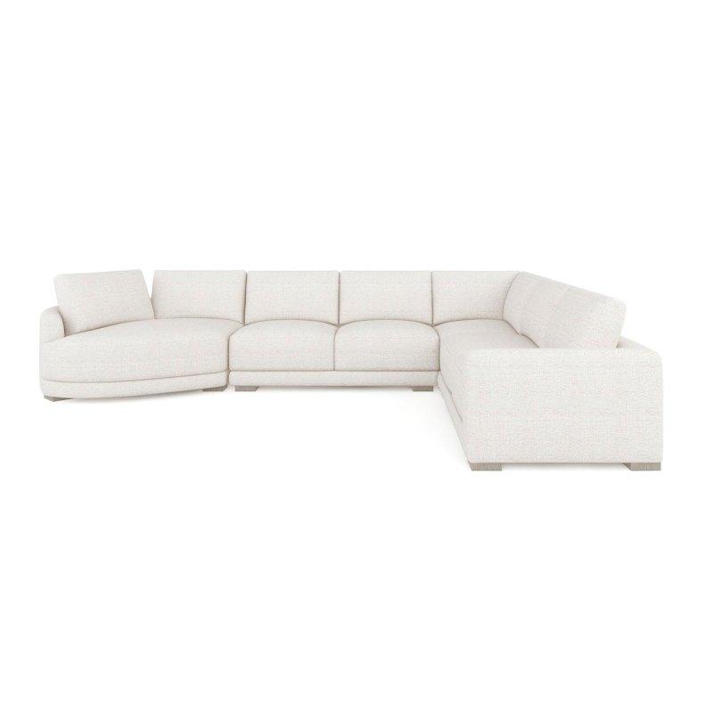 Polyester Tüvit Modüler 4 Parça Köşe Koltuk - 421x288 cm - 257997