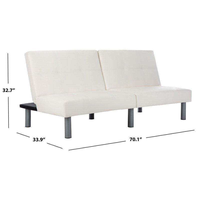 PVC Kumaş Metal Ayaklı Katlanabilir Yataklı Bohem Koltuk - 179 cm - 292837