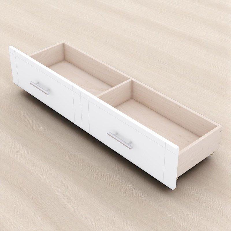 Raflı Çekmeceli ve USB Şarjlı MDF Duvar Yatağı - 261656