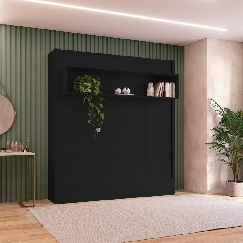 Raflı Pistonlu MDF King Duvar Yatağı - 265545 Raflı Pistonlu MDF King Duvar Yatağı - 265545