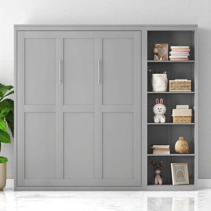 Raflı ve Katlanabilir Plywood ve MDF Duvar Yatağı - 261034