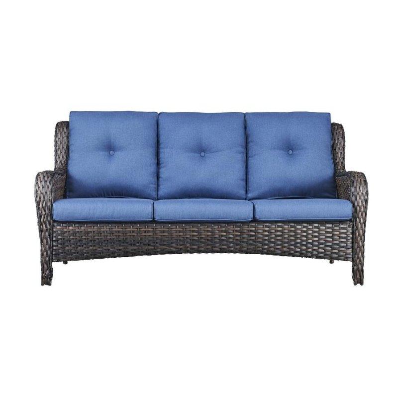 Rattan Minderli Yüksek Sırtlı 5 Kişilik Bahçe Takımı - 272741