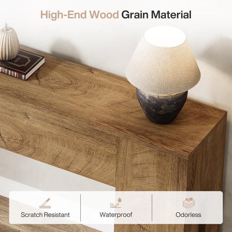 Rustik Kahverengi MDF Kır Evi Tasarım Dresuar - 181 cm - 333100