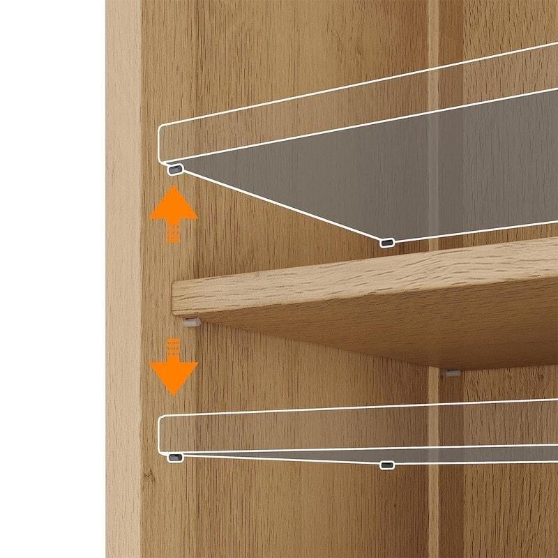 Sarı Rattan Kapaklı MDF Çekmeceli ve Raflı Bohem Konsol - 90x81x30 cm - 325438