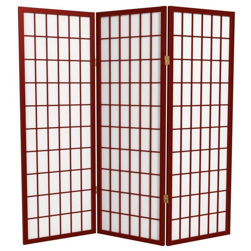 Siyah Ahşap Katlanır Shoji Paravan - 129x183 cm - 321602 Siyah Ahşap Katlanır Shoji Paravan - 129x183 cm - 321602