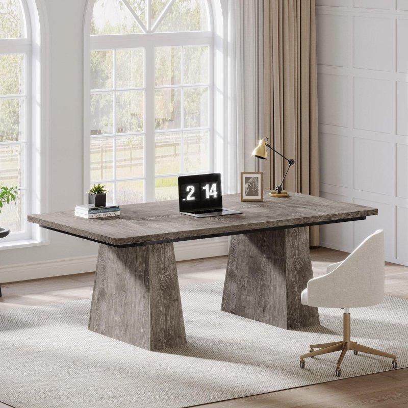 Siyah Ahşap Modern Dikdörtgen Yönetici Ofis Masası - 161x79 cm - 326855 Siyah Ahşap Modern Dikdörtgen Yönetici Ofis Masası - 161x79 cm - 326855