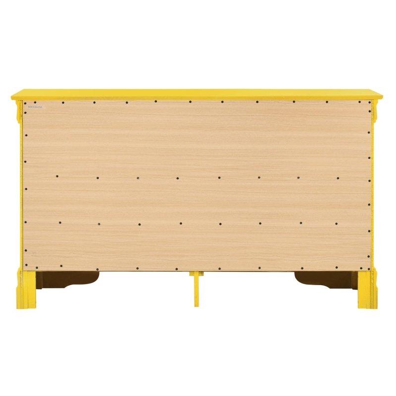 Siyah Laminat Ahşap 10 Çekmeceli Modern Şifonyer - 46x100x46 cm - 307616