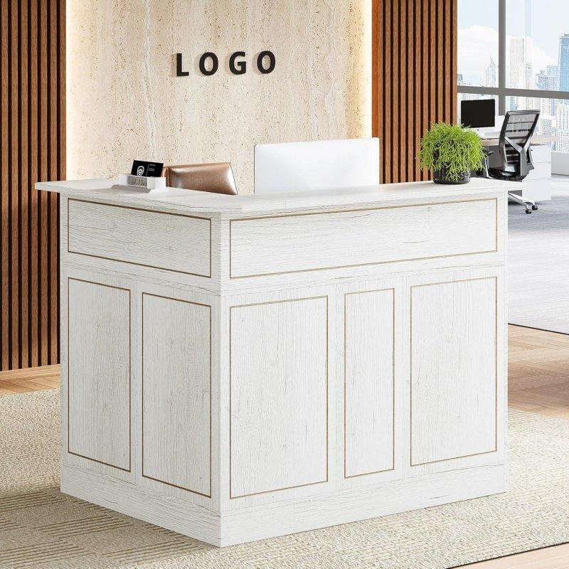 Siyah MDF ve Metal Raflı L Tipi Ofis Masası - 131x101 cm - 327341