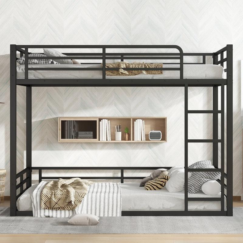 Siyah Metal Gürültü Azaltıcı Tasarımlı Geniş Ranza - 248719