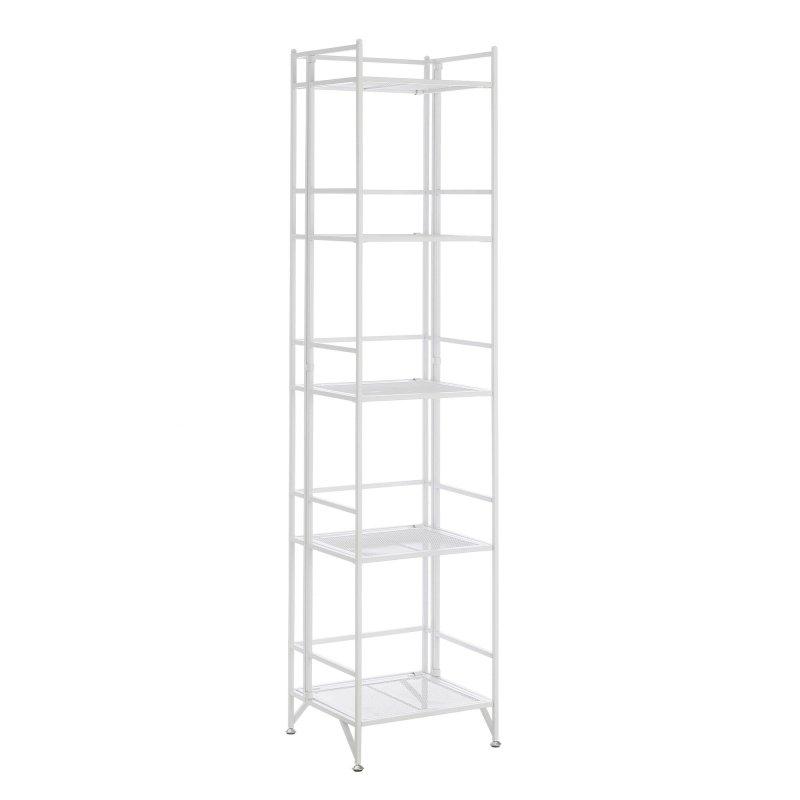 Siyah Metal Katlanabilir 5 Raflı Kitaplık - 147 cm - 318728