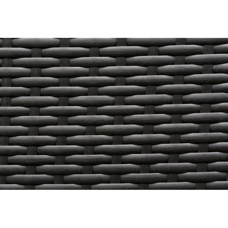 Siyah Rattan Minderli 7 Parça Montaj Gerektirmeyen Bahçe Takımı - 269375