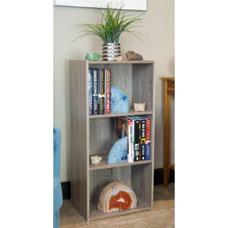 Sonoma Meşe Suntalam 4 Raflı Aletsiz Kurulum Kitaplık - 88x42 cm - 318009