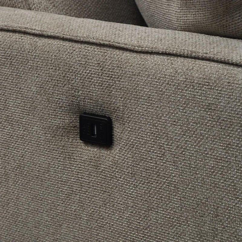 Su Geçirmez Polyester USB Şarjlı Kapitoneli Bohem Koltuk - 145 cm - 294669