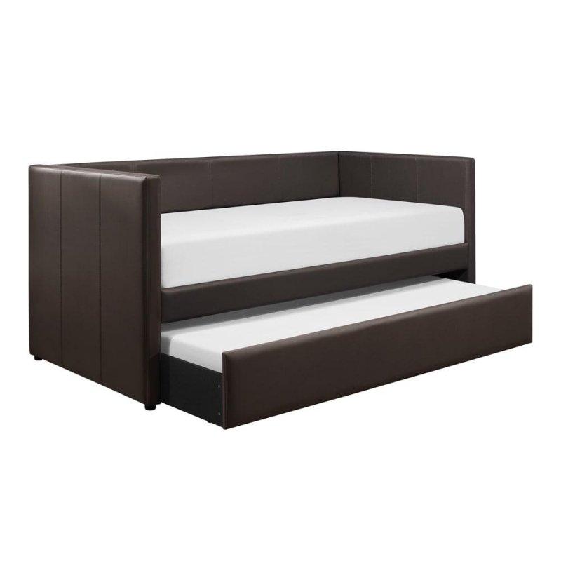 Suni Deri Yavru Yataklı Daybed Karyola - 330213