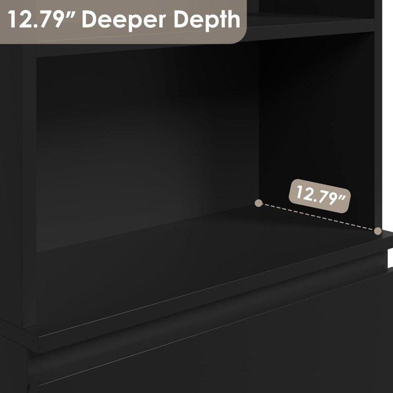 Suntalam 3 Çekmeceli ve 3 Raflı Kitaplık - 178 cm - 317948