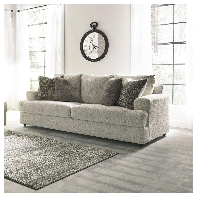 Taş Rengi Polyester Karışımı Kumaş Yataklı 3 Kişilik Bohem Koltuk - 244x102 cm - 284312