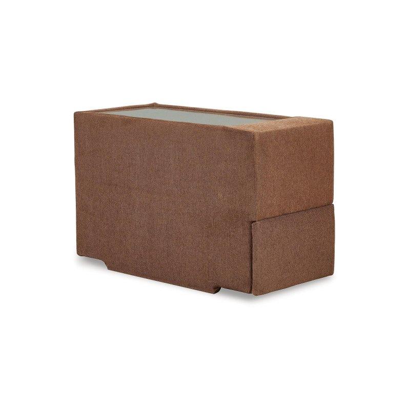 Turuncu Polyester Modüler Depolama Konsollu Bohem Koltuk - 361x82 cm - 293331