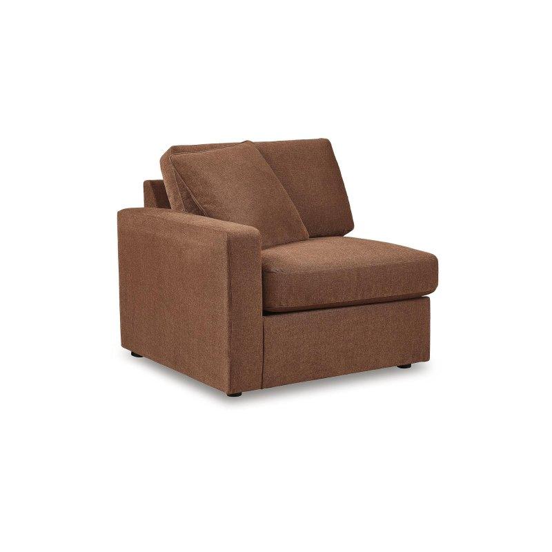 Turuncu Polyester Modüler Depolama Konsollu Bohem Koltuk - 361x82 cm - 293331