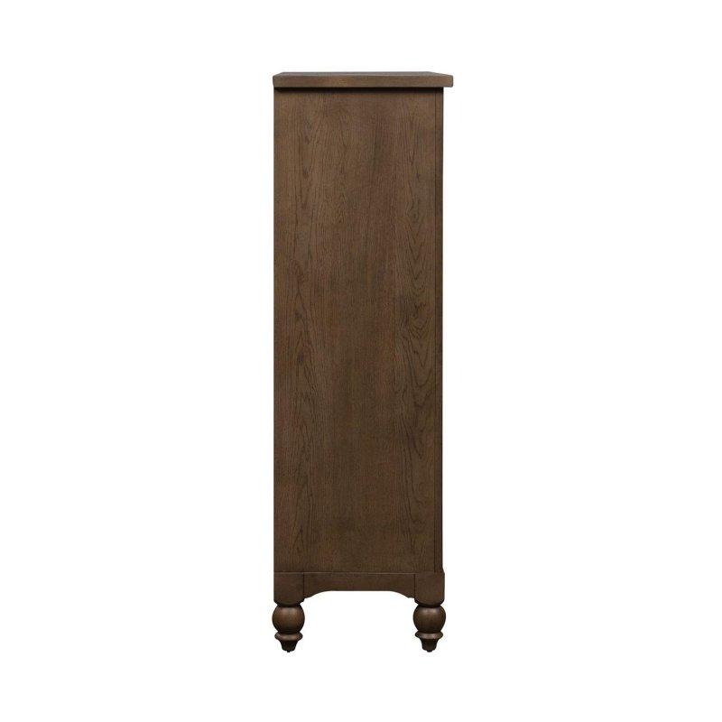 Vizon Eskitme Tasarım 12 Çekmeceli Meşe ve Kavak Ağacı Şifonyer - 148x46x148 cm - 301924