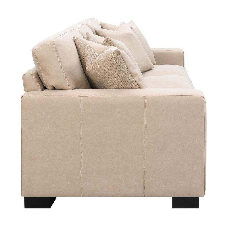 Vizon Masif Ahşap İskeletli 4 Yastıklı Bohem Koltuk - 227 cm - 285098