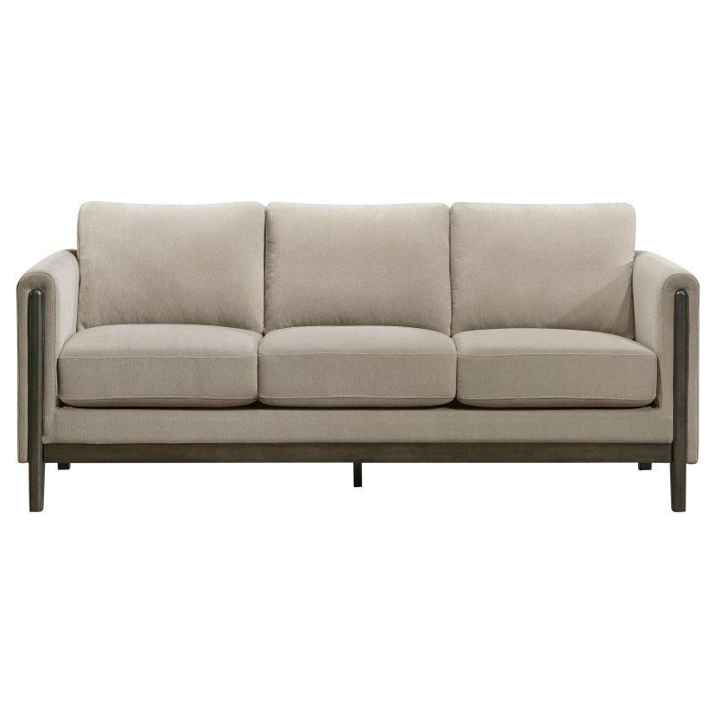 Vizon Polyester Kumaş Çift Yönlü Minderli Bohem Koltuk - 208 cm - 291172