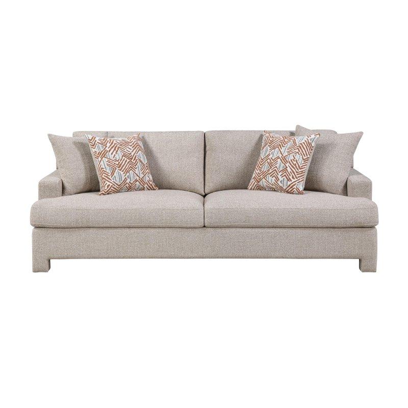 Vizon Şönil Kumaş Dört Kırlentli Bohem Koltuk - 229 cm - 279808