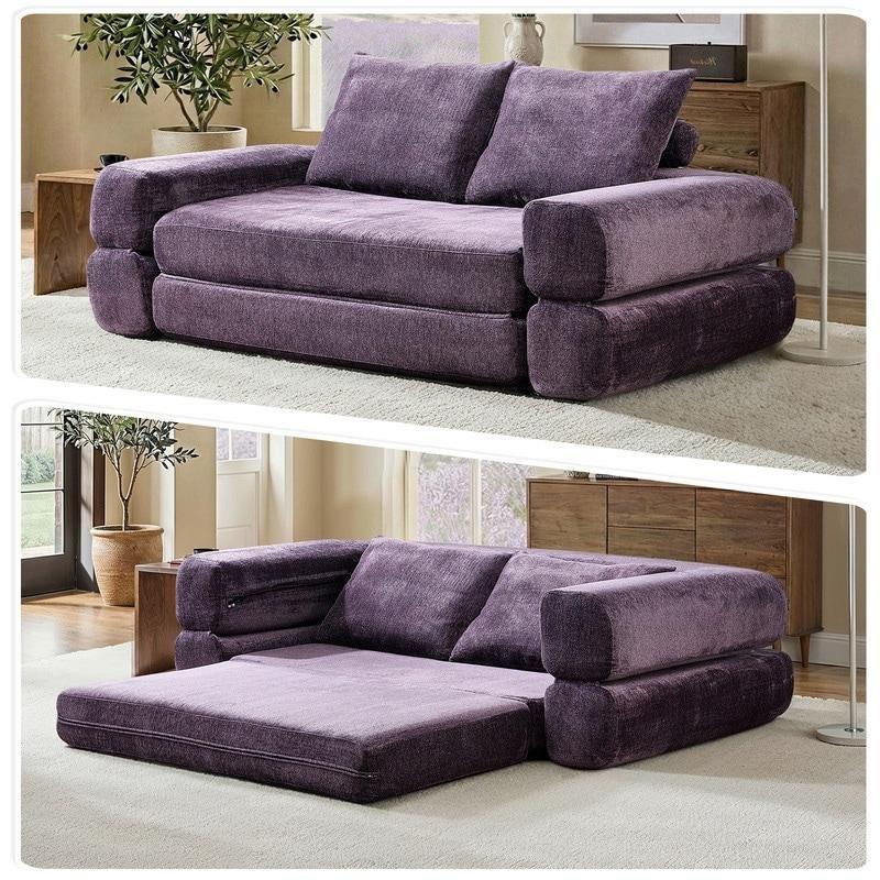 Yeşil Şönil Yataklı Ayrık Sırtlı Bohem Koltuk - 205x116x86 cm - 277932 Yeşil Şönil Yataklı Ayrık Sırtlı Bohem Koltuk - 205x116x86 cm - 277932