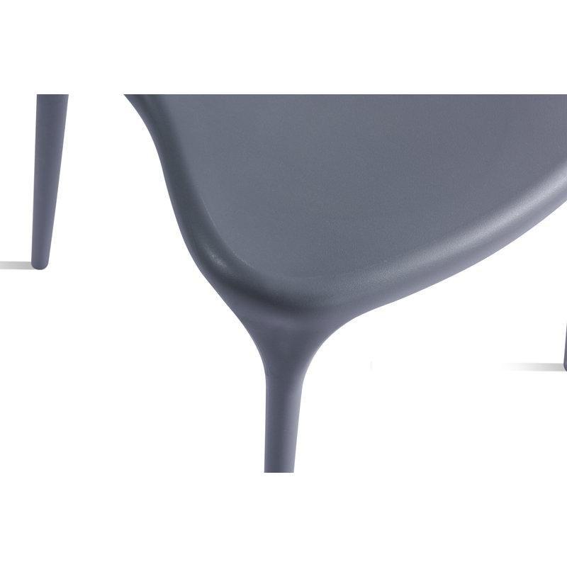 Hava Koşullarına Dayanıklı İstiflenebilir 4lü Plastik Sandalye Seti - 336612