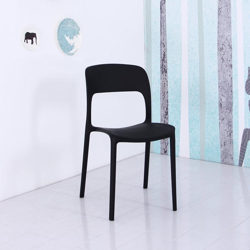 İstiflenebilir 4lü Set Plastik Sandalye - 336234