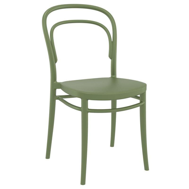 Reçine Katlanabilir ve İstiflenebilir Kare Bistro Masa Takımı - 60x60 cm - 338652