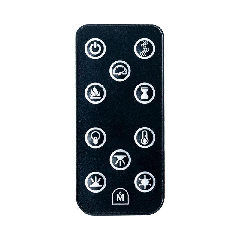 Siyah Metal ve Cam Akıllı Çok Yönlü Wi-Fi Kontrollü Elektrikli Şömine - 183 cm - 339851
