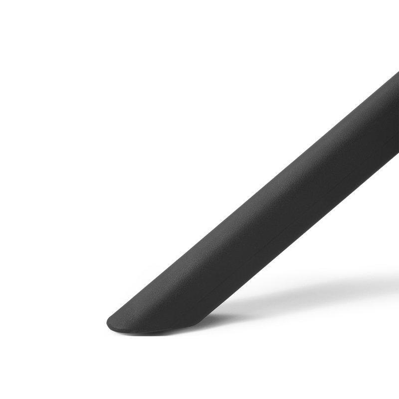 Siyah Polipropilen İstiflenebilir Bistro Masa Takımı - 63 cm - 338378